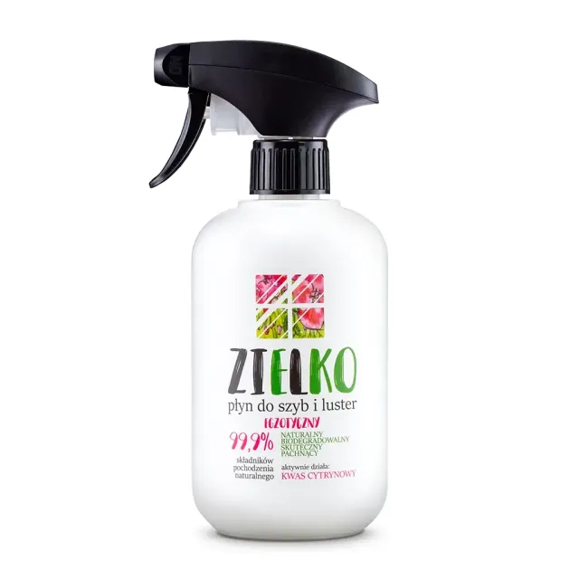 Zielko glasrens 500 ml til spejle og vinduer