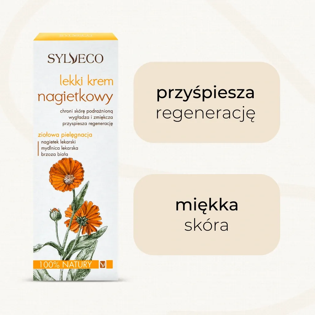 Sylveco Morgenfrue Let Ansigtscreme til Sart Hud