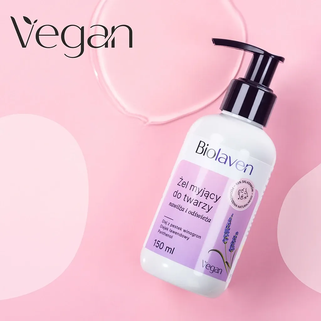 Biolaven Ansigtsrens gel med lavendel