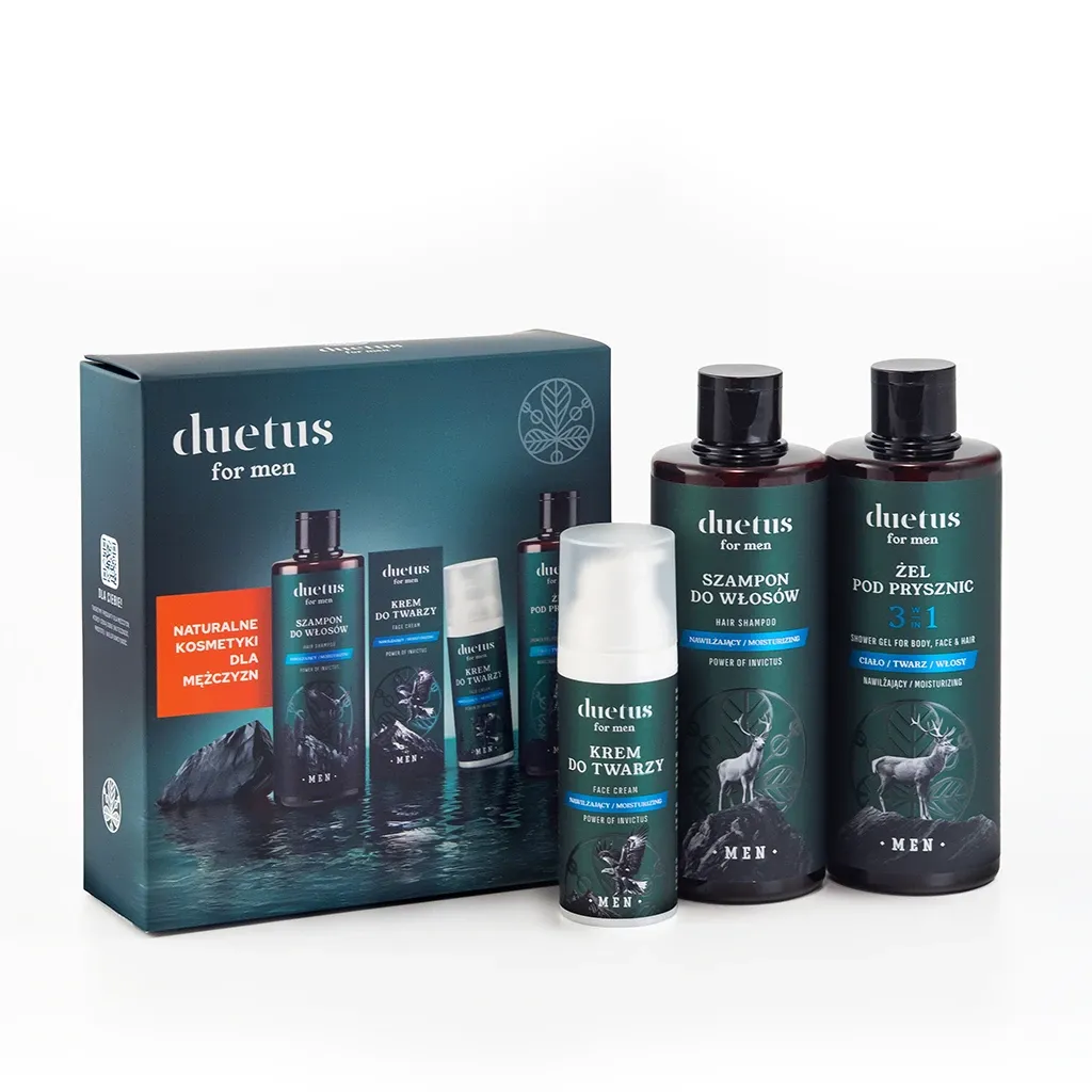 Duetus for Men Power of Invictus sæt ansigt krop hår