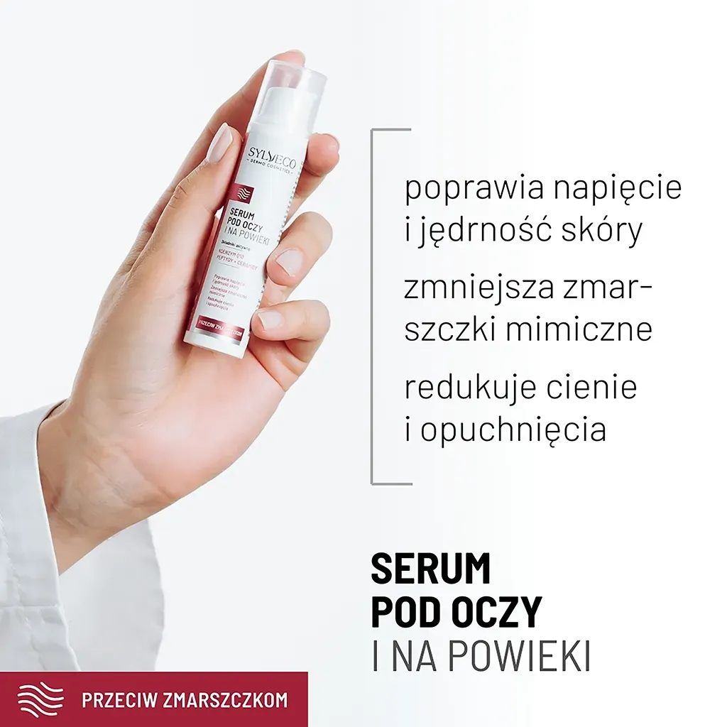 Sylveco Dermo øjenserum mod rynker Q10 peptid