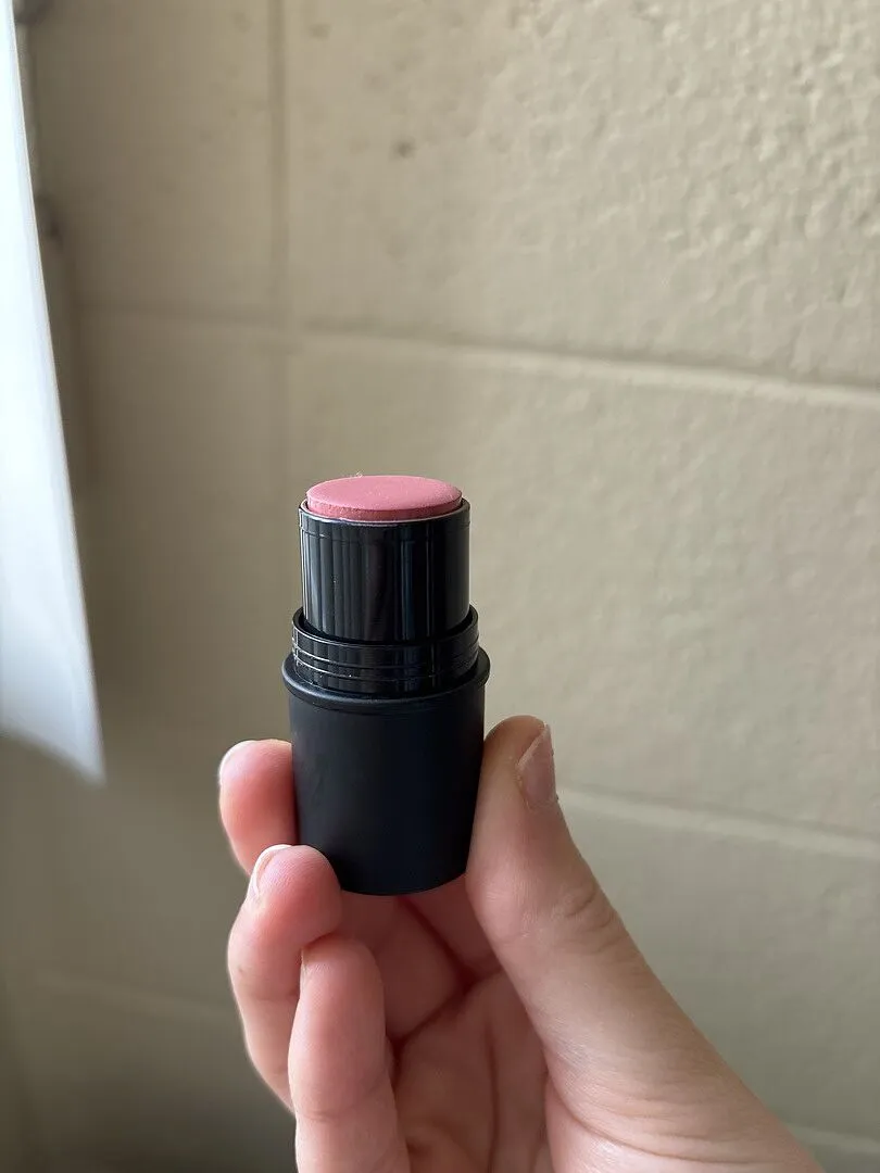 Toups and Co Organics Cream Cheek Tint blush Pink Frost mat