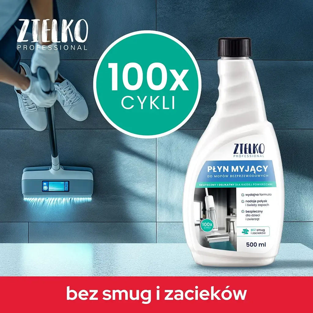 Sylveco Zielko moppevæske trådløse mopper