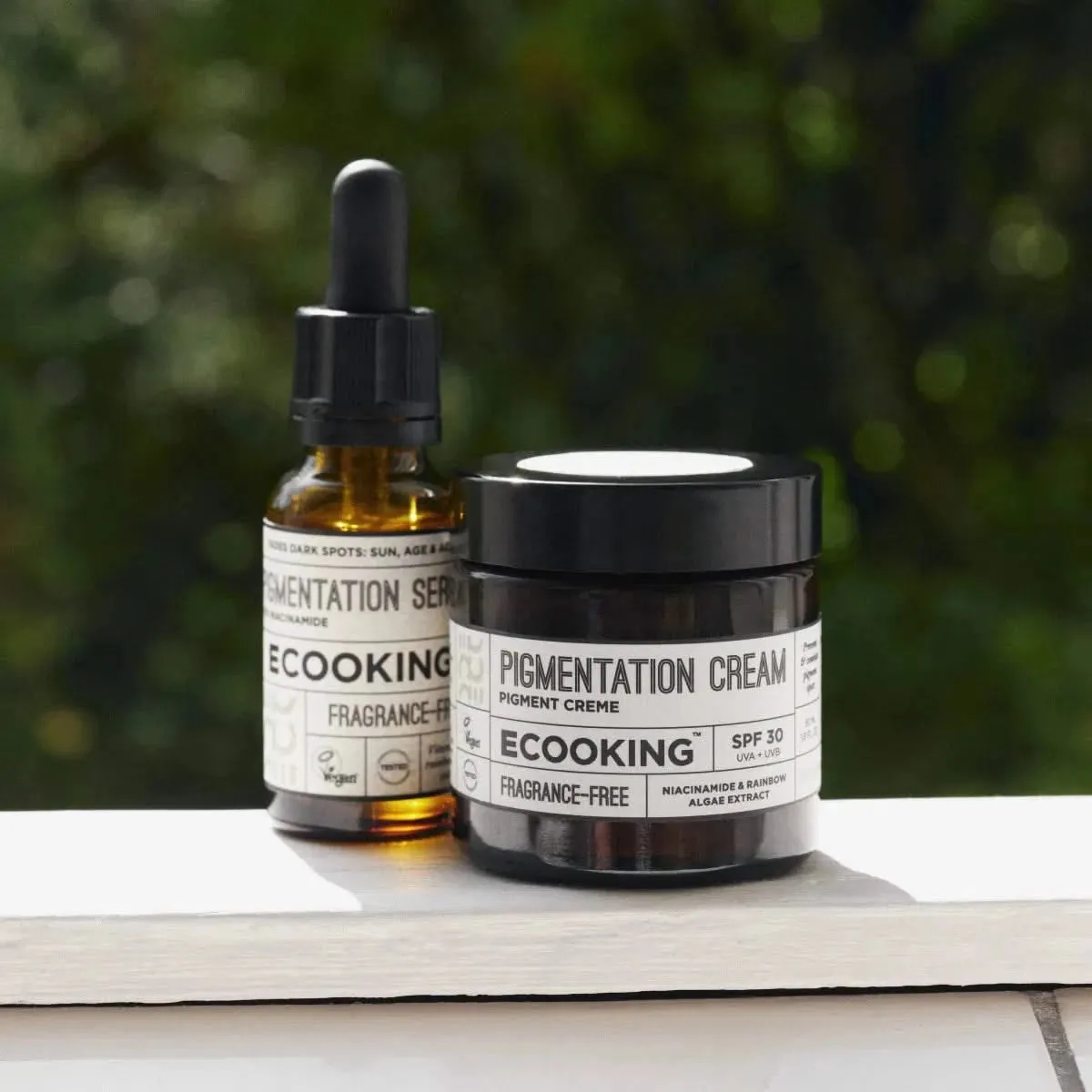 Ecooking Pigment Creme dagcreme SPF 30 parfumefri mod pletter