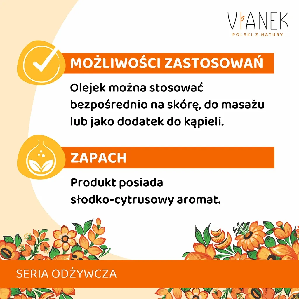 Vianek Nærende kropsolie 200 ml A-vitamin