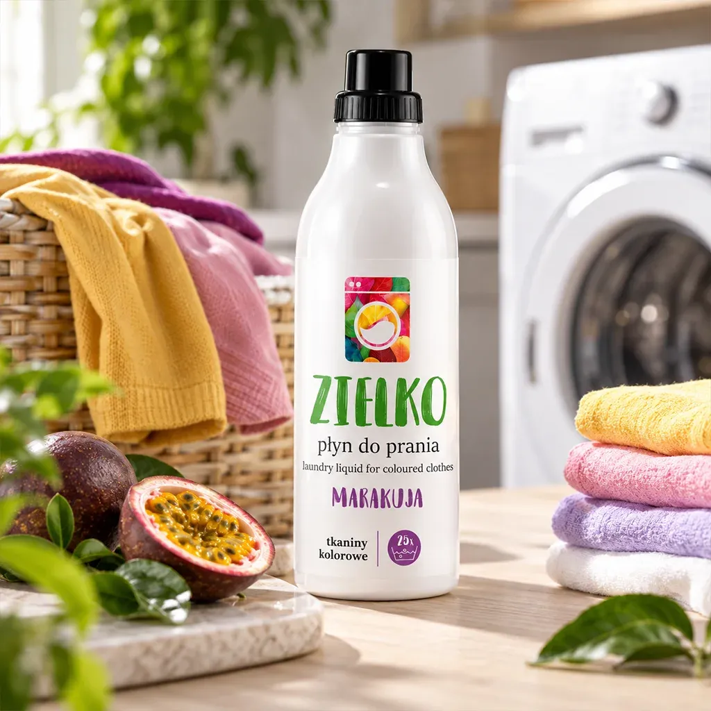 Zielko vaskemiddel kulørt vask 1 l maracuja
