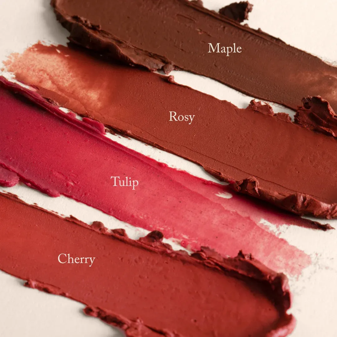 Toups and Co Tinted Lip Balm læbepomade Maple brun