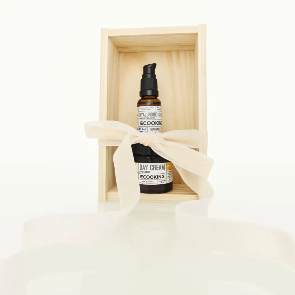 Ecooking Plump & Protect SPF sæt serum fugtgivende