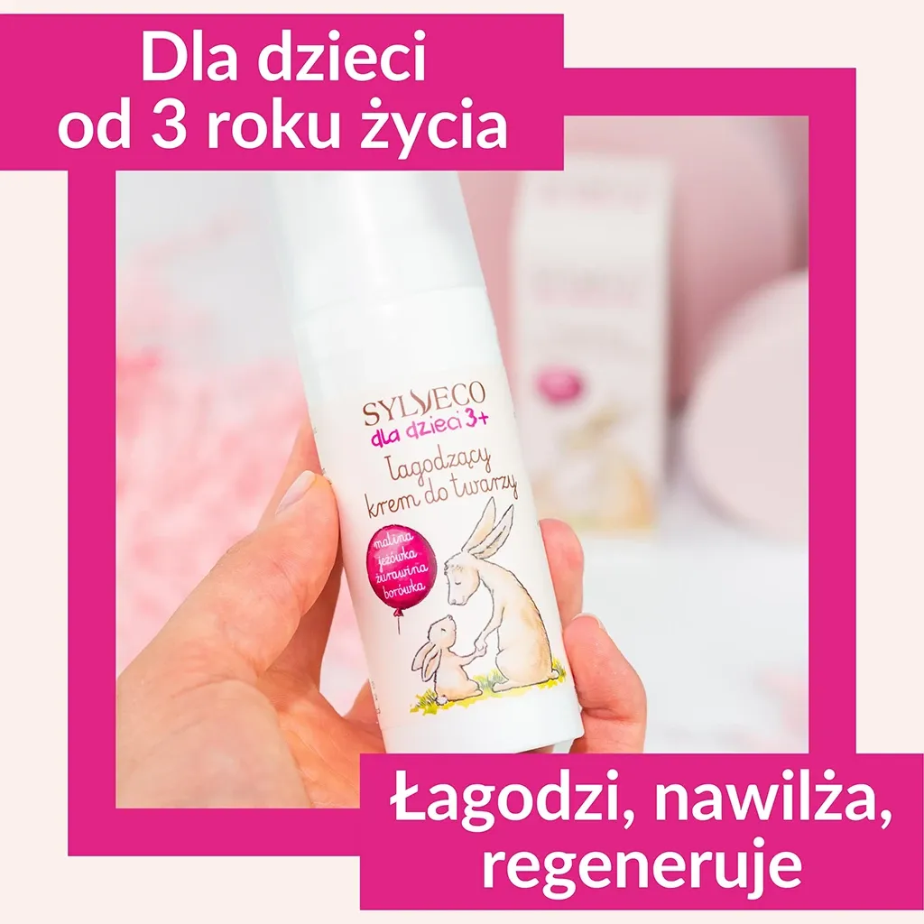 Sylveco Børn 3+ Beroligende Ansigtscreme 50 ml
