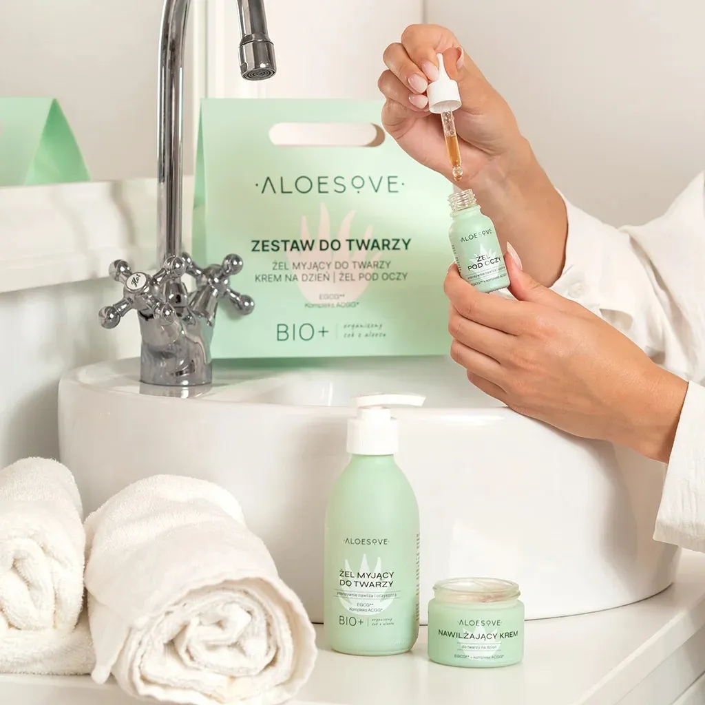 Sylveco Aloesove ansigtssæt aloe til alle hudtyper