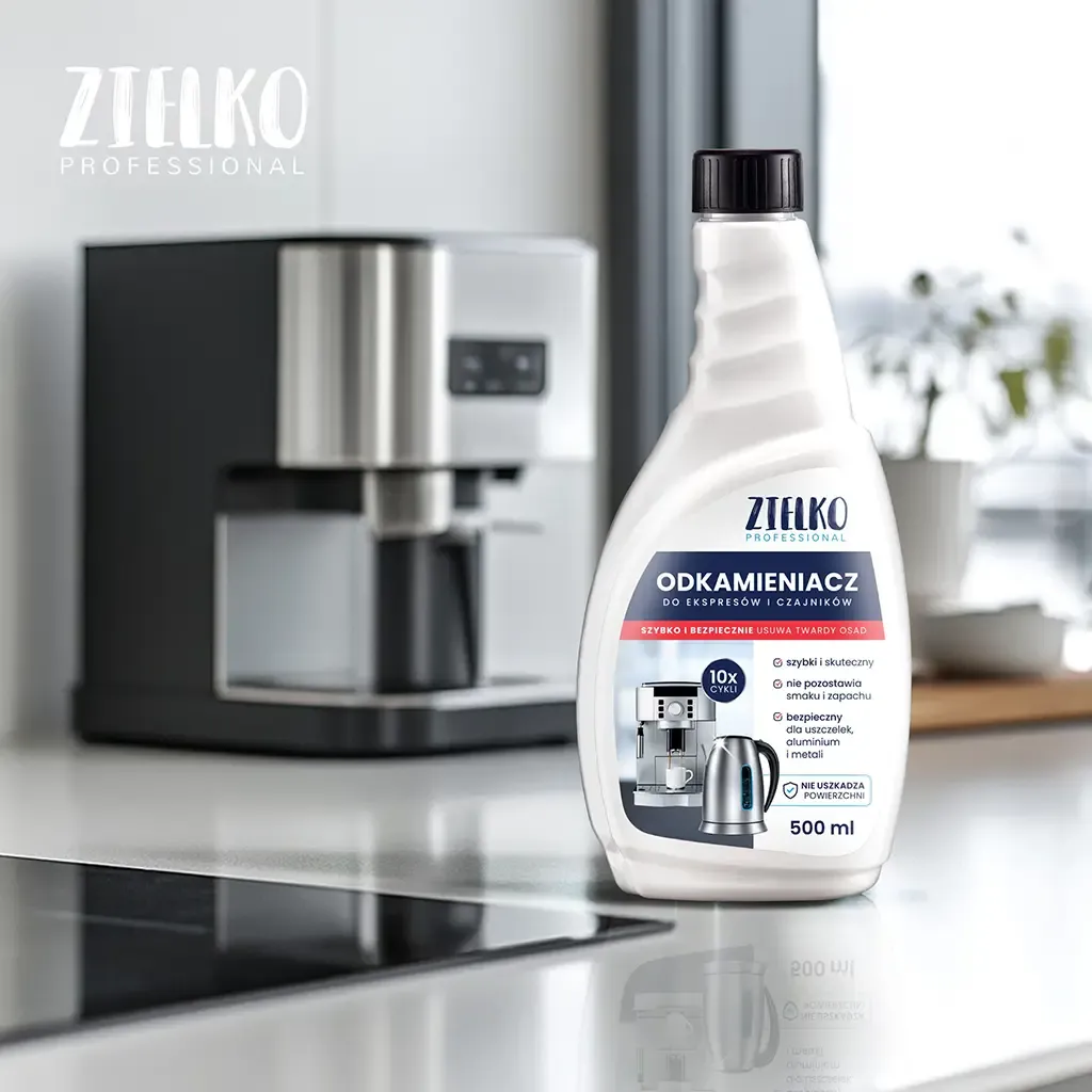 Zielko afkalker til espressomaskine og elkedel
