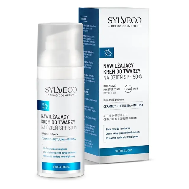 Sylveco Dermo dagcreme SPF50 fugtgivende