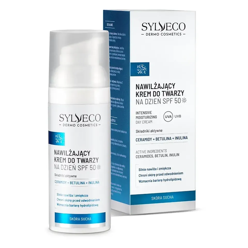 Sylveco Dermo dagcreme SPF50 fugtgivende