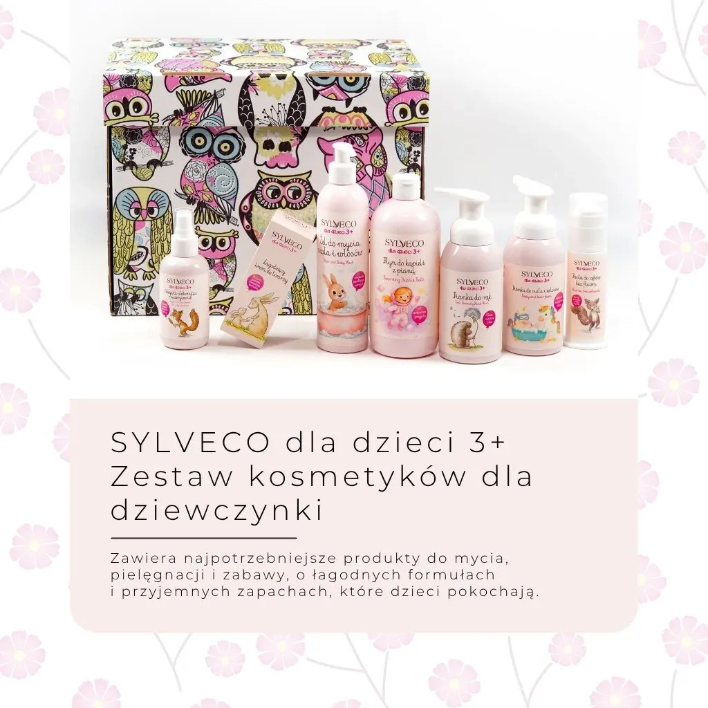 Sylveco Børn 3+ plejesæt til pige mild hverdag