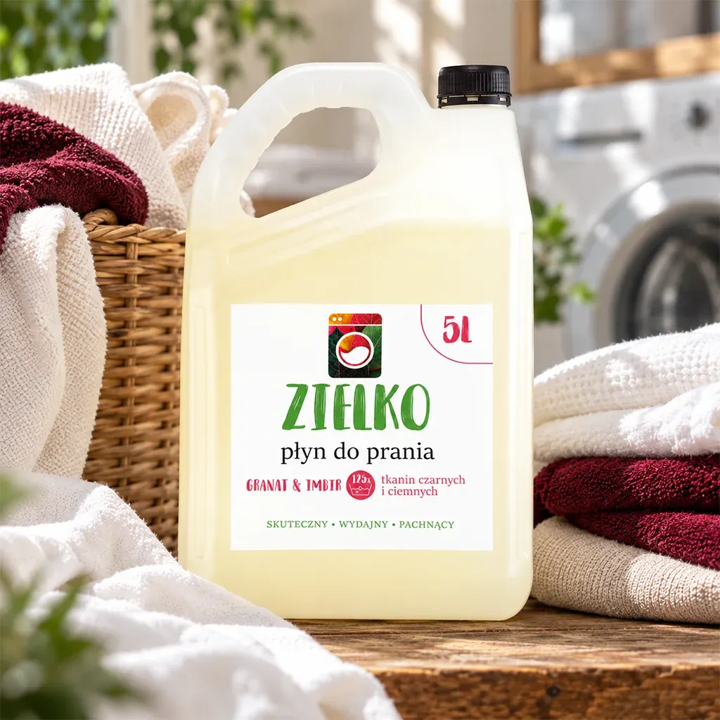 Zielko vaskemiddel sort tøj granat ingefær 5 liter