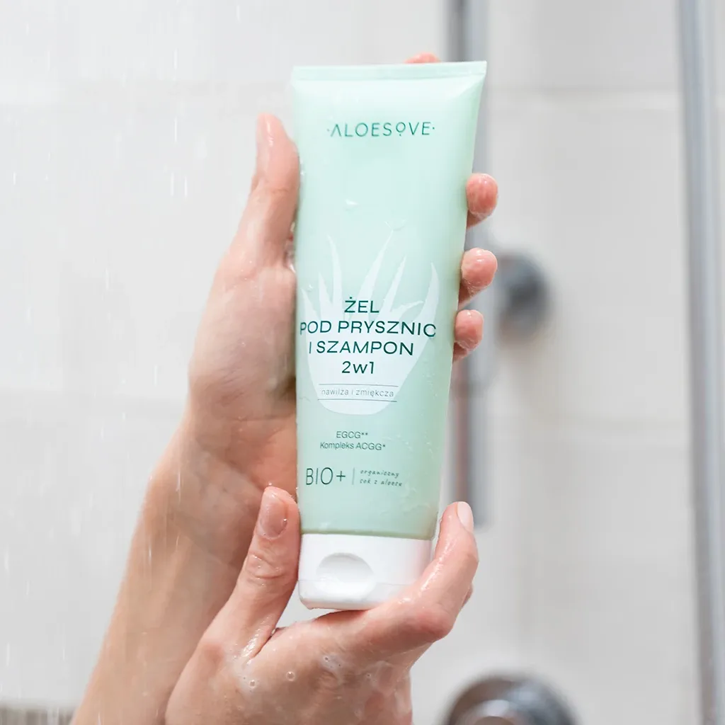 Sylveco Aloesove 2i1 shower gel shampoo aloe