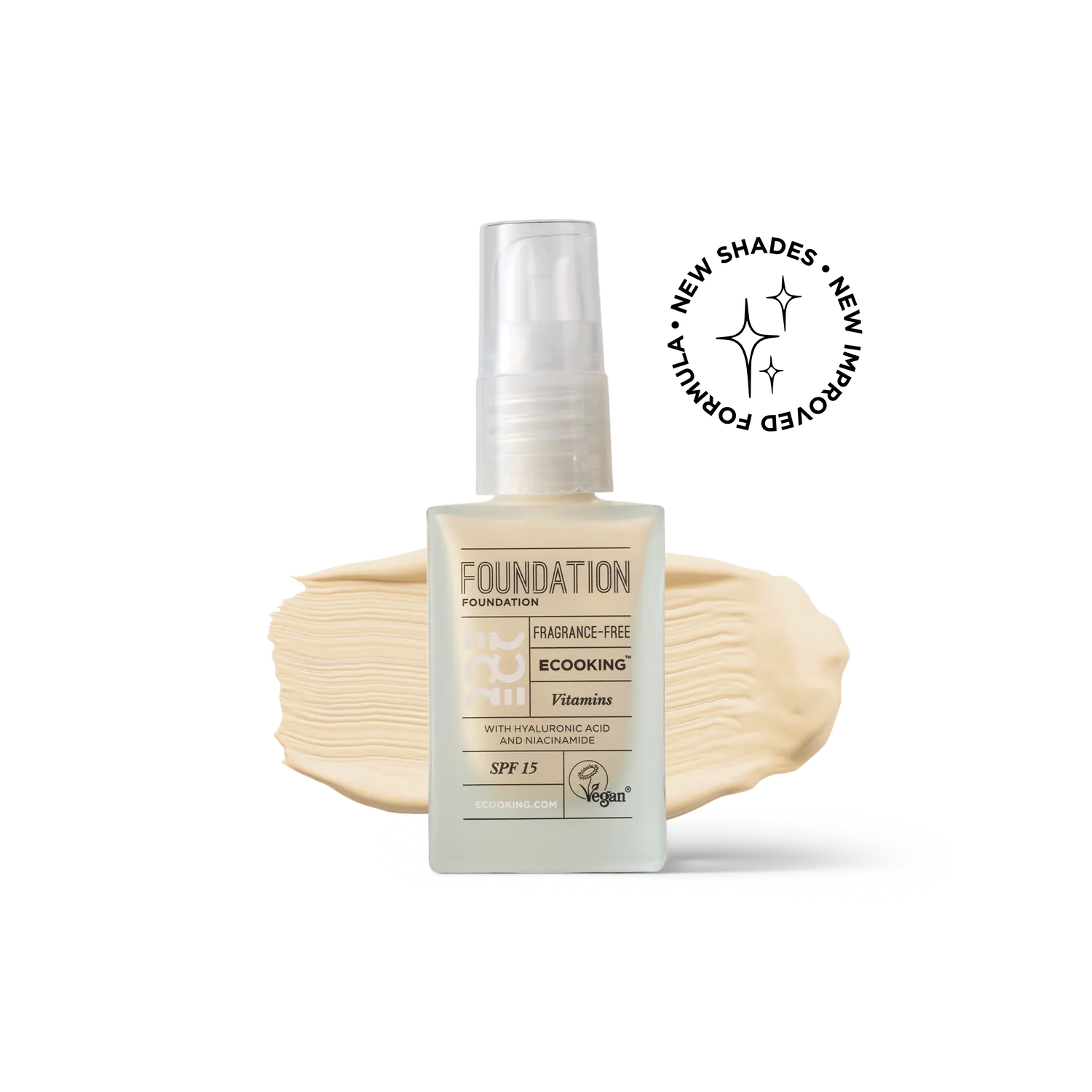 Ecooking Foundation foundation SPF 15 parfumefri