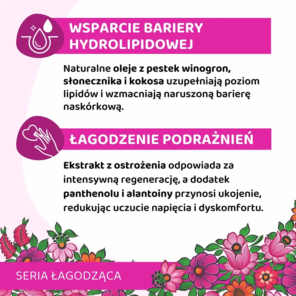 Vianek Beroligende natcreme til sart hud