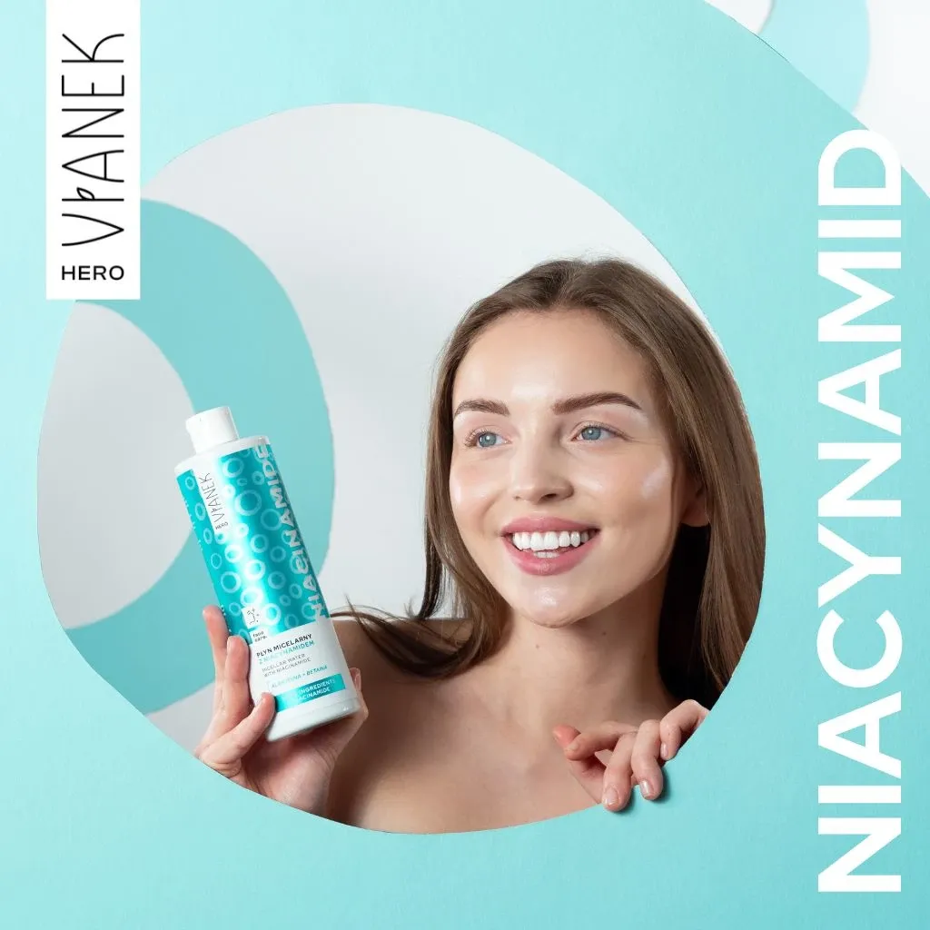 Vianek Hero micellar vand niacinamid fedtet hud