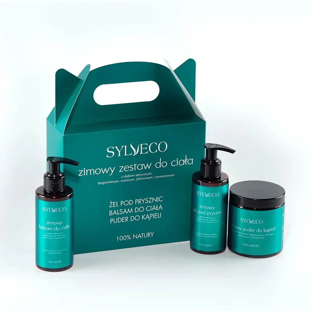Sylveco Vinter kropssæt juletræ shower balsam