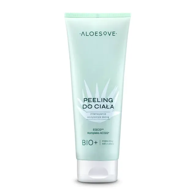 Sylveco Aloesove bodyscrub kaffe salt sukker