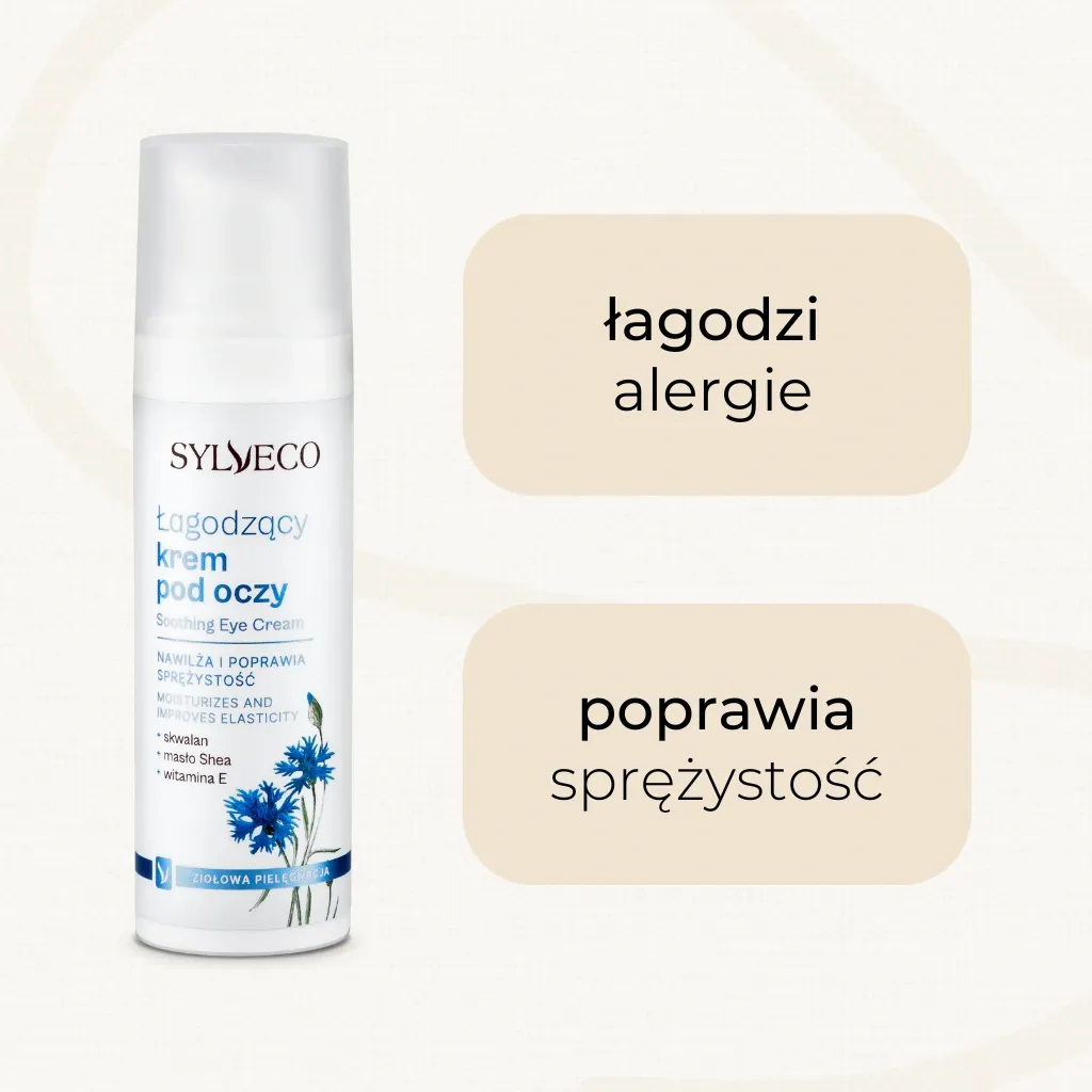 Sylveco Beroligende Øjencreme Kornblomst Uparfumeret