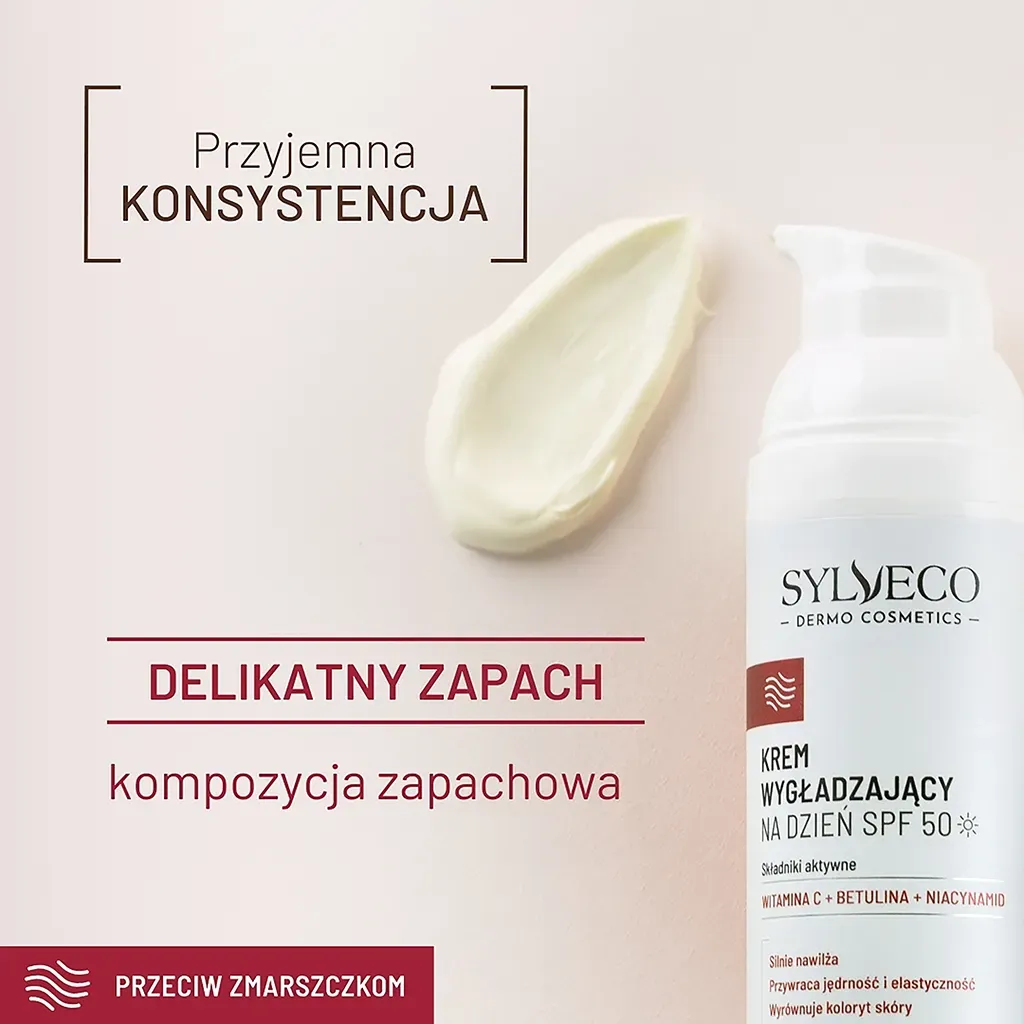 Sylveco Dermo dagcreme SPF50 udglattende antiage