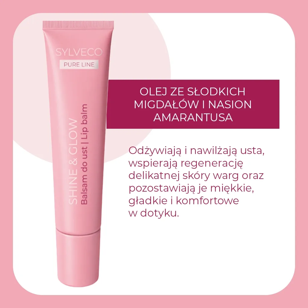 Sylveco Pure Line Shine and Glow læbepomade