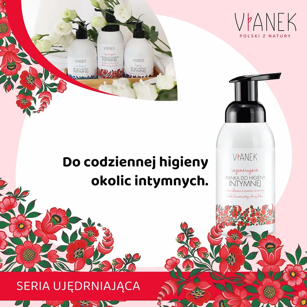 Vianek regenererende intimskum med tranebær