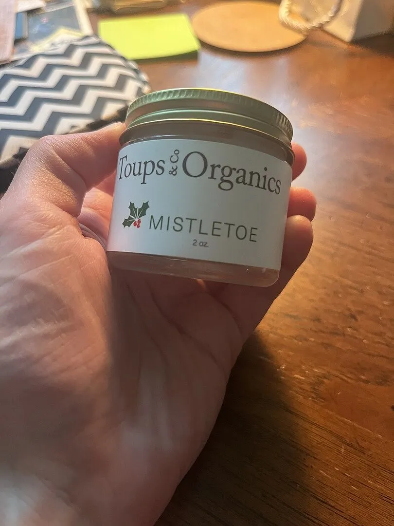 Toups and Co Mistletoe Tallow Balm hudbalm gran