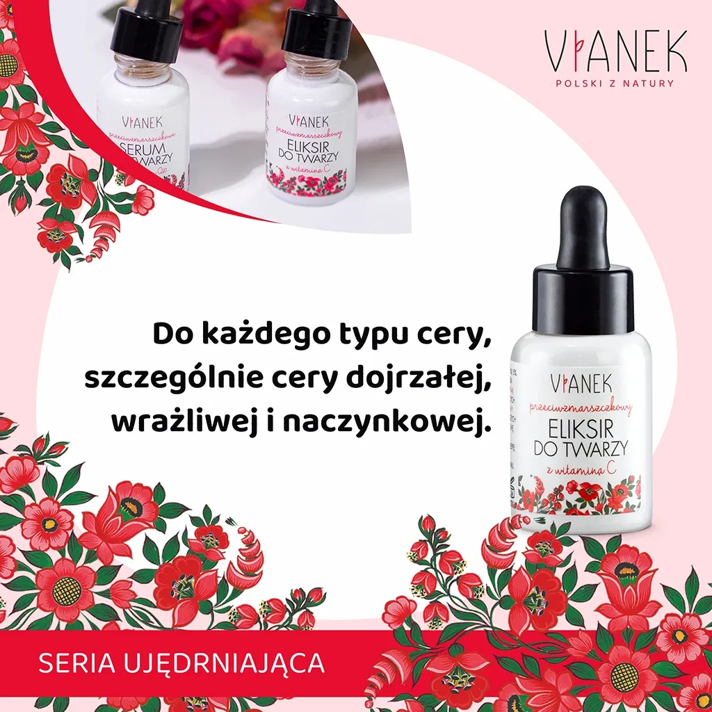 Sylveco Vianek anti-age ansigtseliksir 30 ml C-vitamin