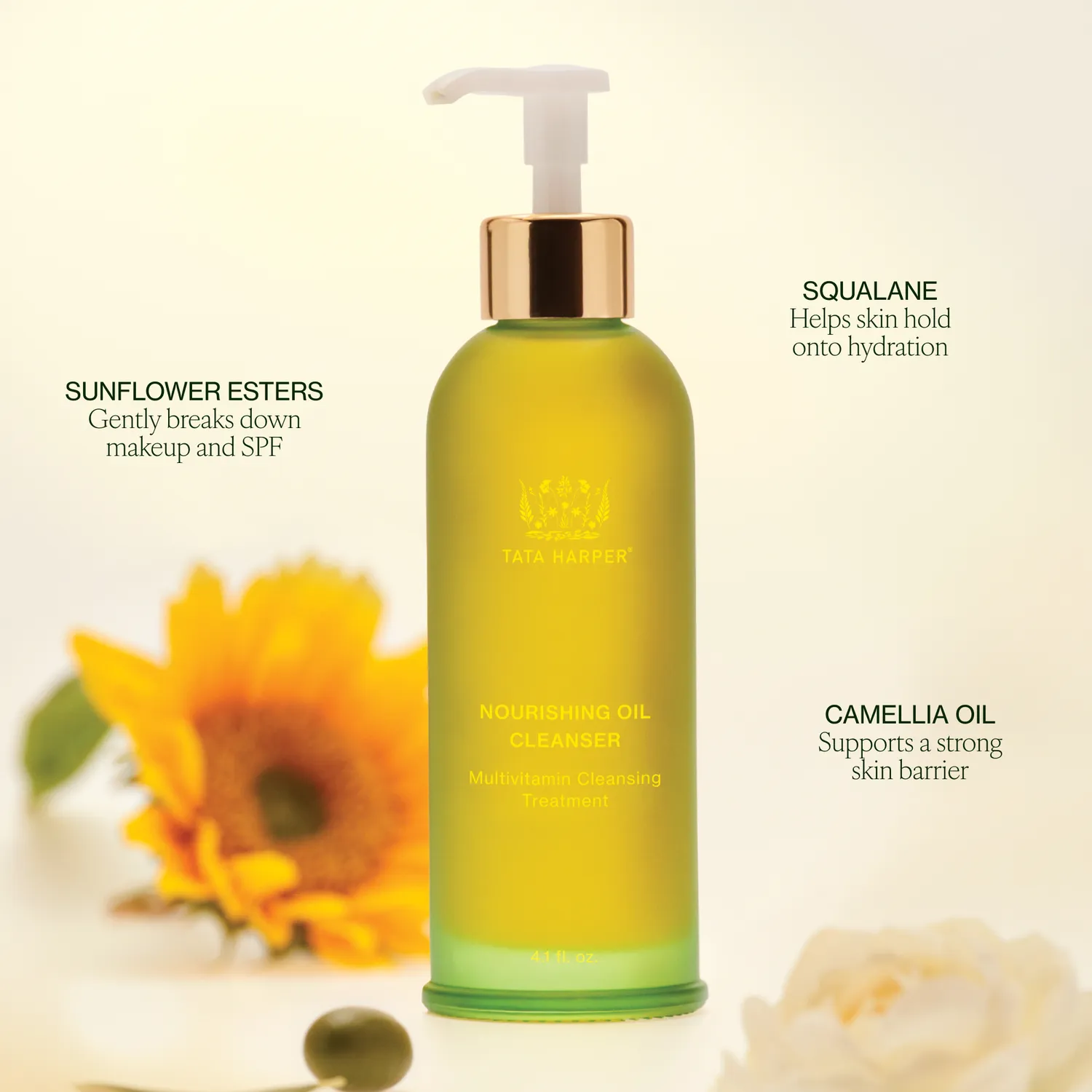 Tata Harper Nourishing Oil Cleanser renseolie 125ml naturlig