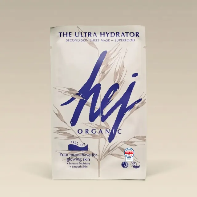 Hej Organic Cactus Ultra Hydrator ansigtsmaske 1 stk til tør hud