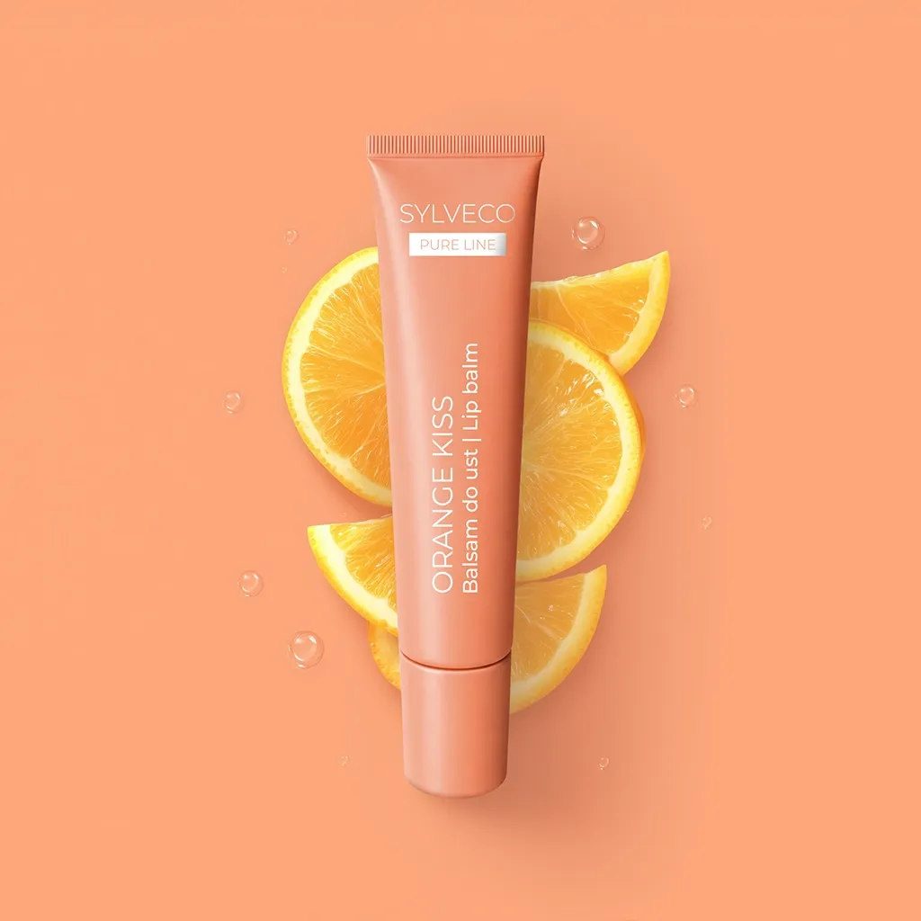 Sylveco Pure Line Orange Kiss læbebalsam citrus