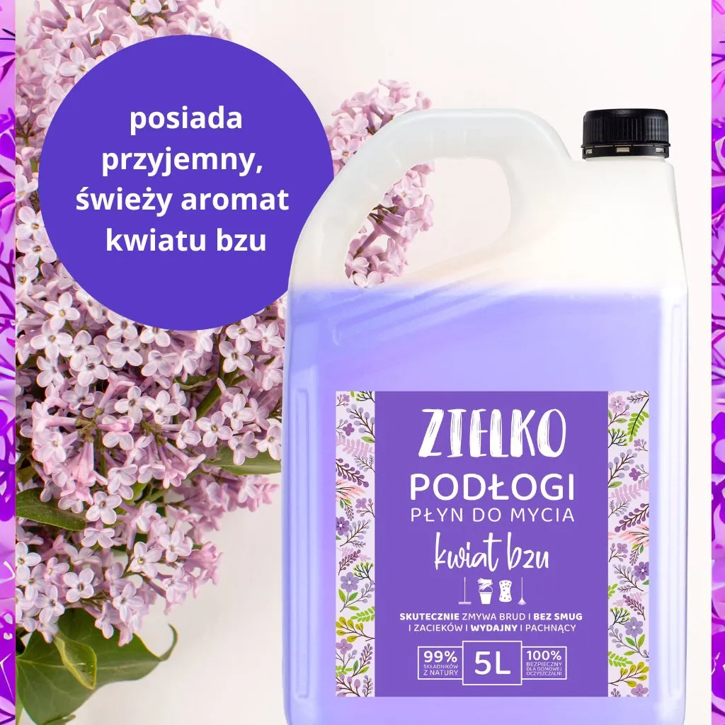 Sylveco Zielko gulvvask 5L syrenblomst