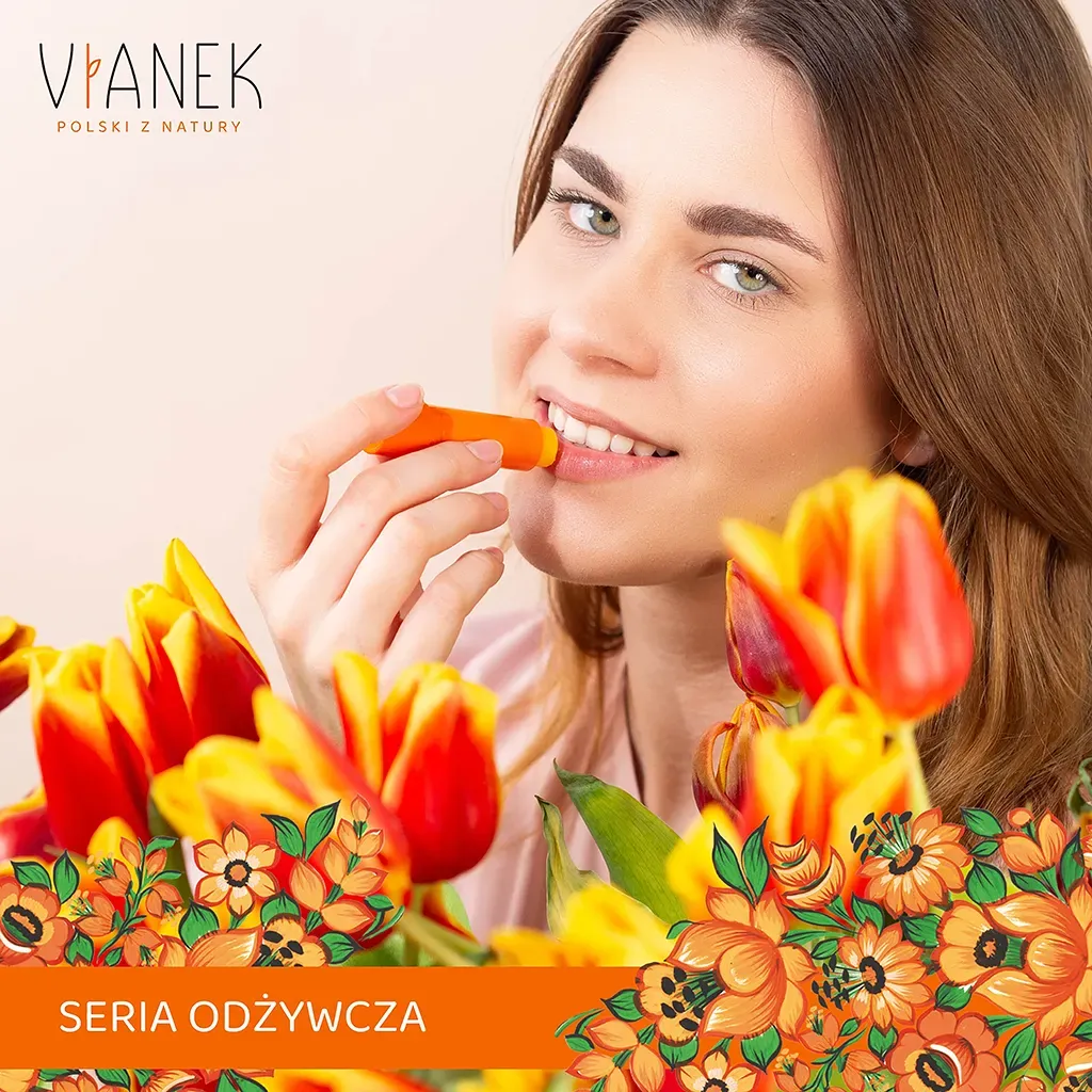 Sylveco Vianek Nærende læbepomade mango fersken 4,6 g