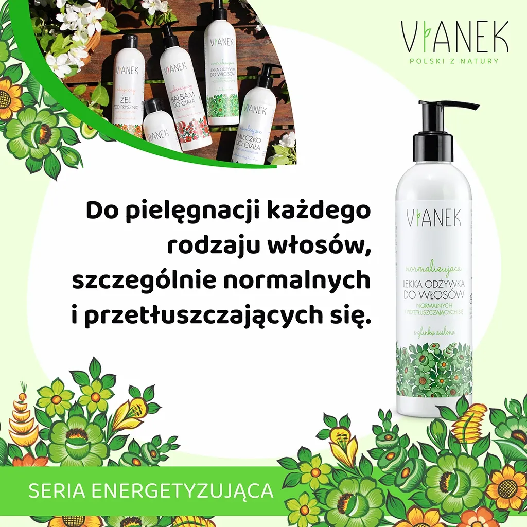 Sylveco Vianek Normalizujaca balsam fedtet hår 300 ml