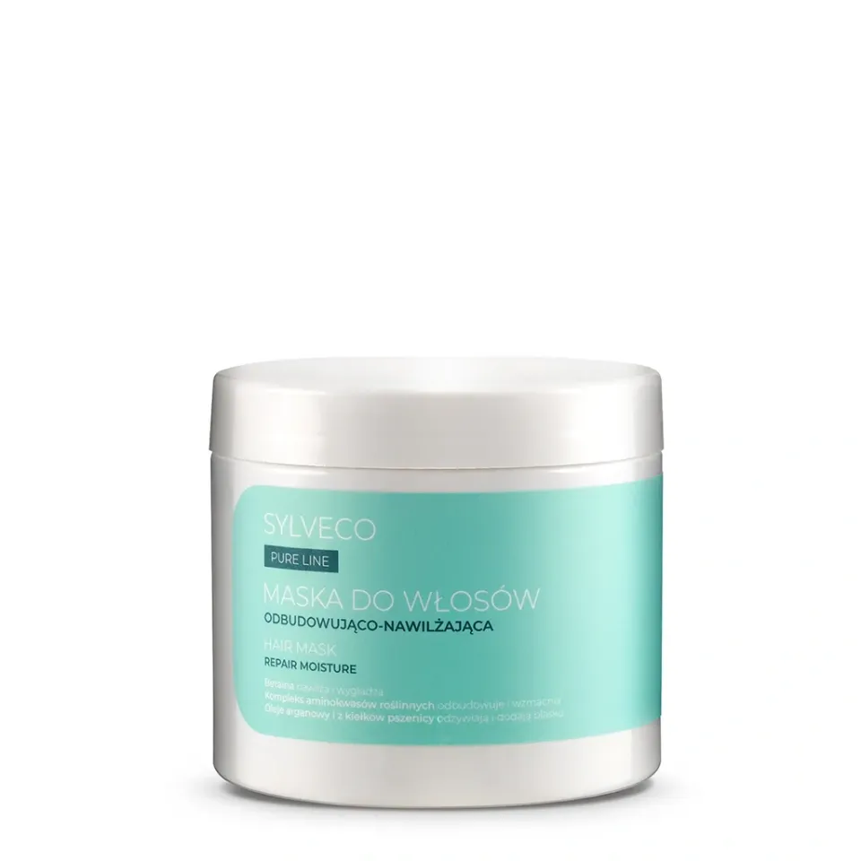 Sylveco Pure Line hårmaske genopbyggende fugt shea 300ml