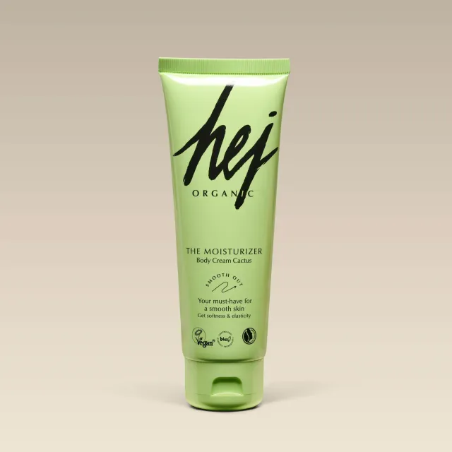 Hej Organic Moisturizer kropscreme 125 ml kaktus