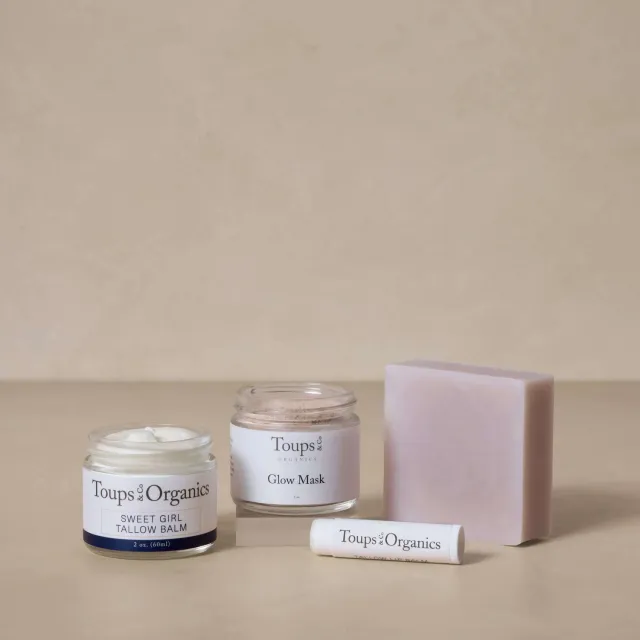 Toups and Co. Organics Spa gavesæt 4 dele