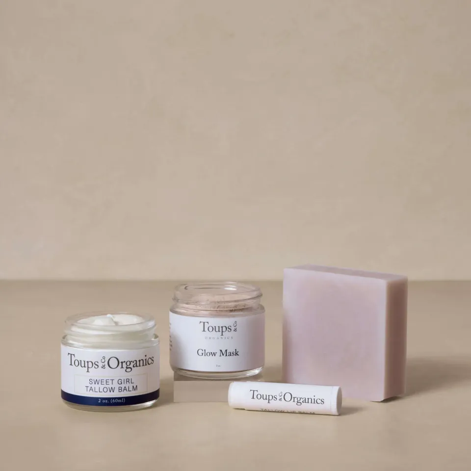 Toups and Co. Organics Spa gavesæt 4 dele