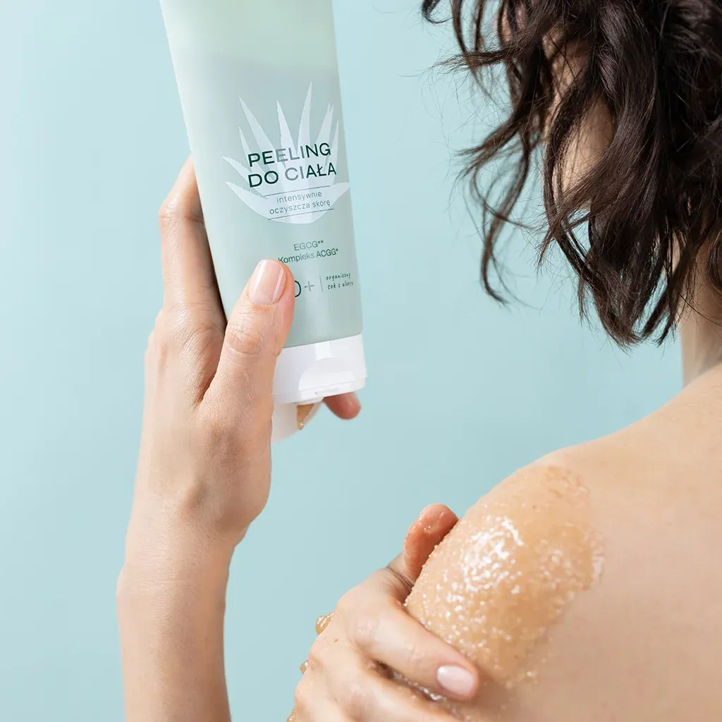 Sylveco Aloesove bodyscrub kaffe salt sukker
