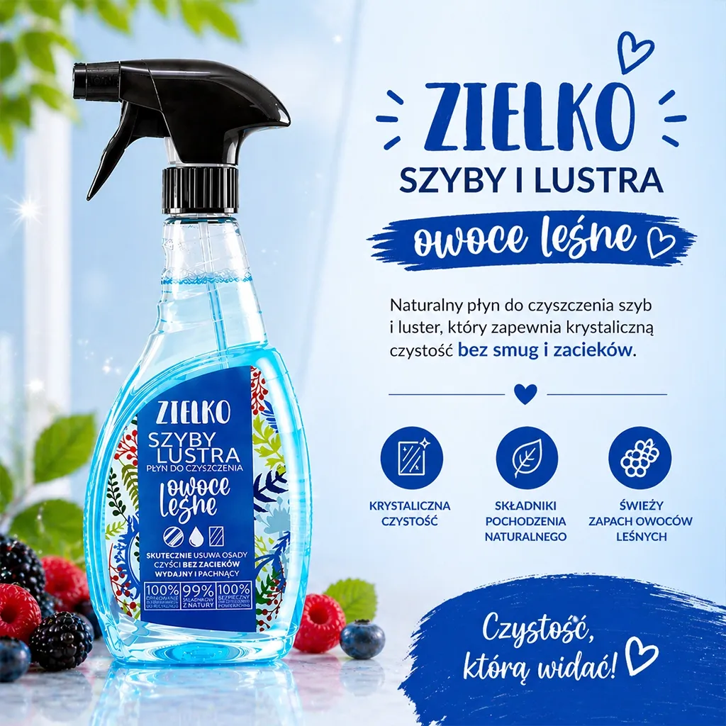 Sylveco Zielko glasrens skovbær stribefri