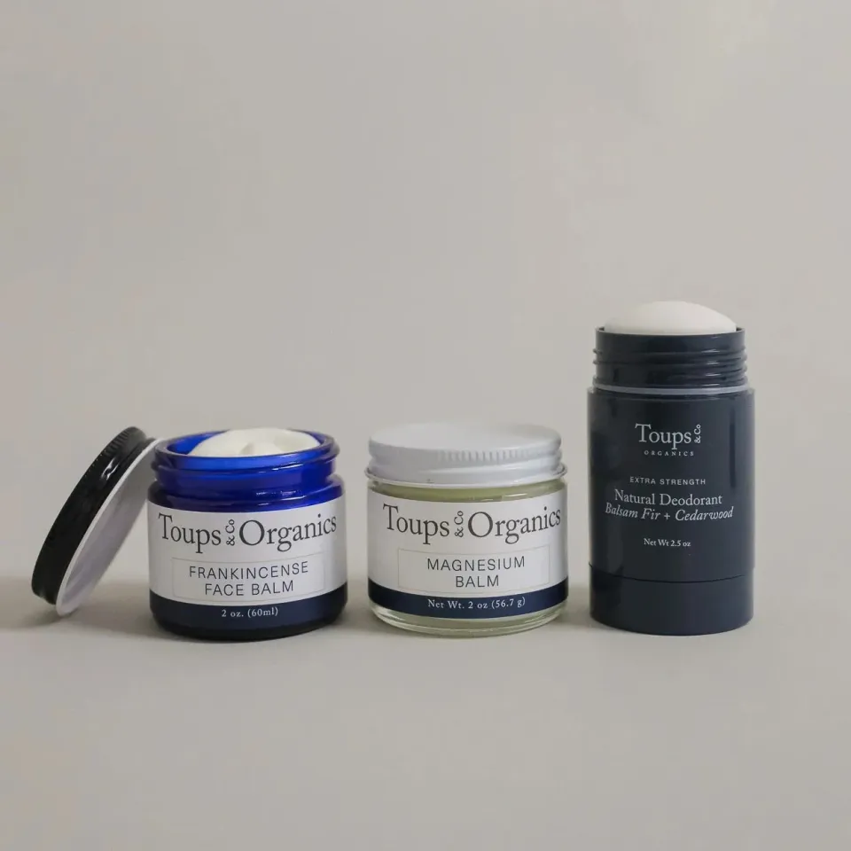 Toups and Co. Organics Men's Basics Bundle herresæt 3 dele