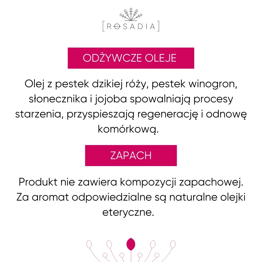 Sylveco Rosadia dagcreme 50 ml sensitiv glød mica