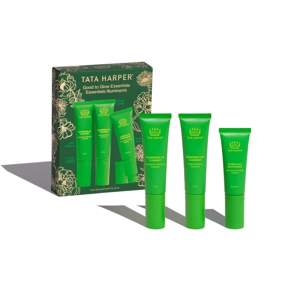 Tata Harper Good to Glow Essentials rejsesæt 3 dele