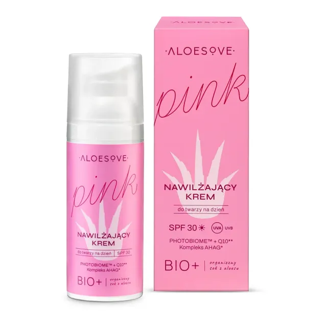Sylveco Aloesove Pink dagcreme SPF30 fugtgivende