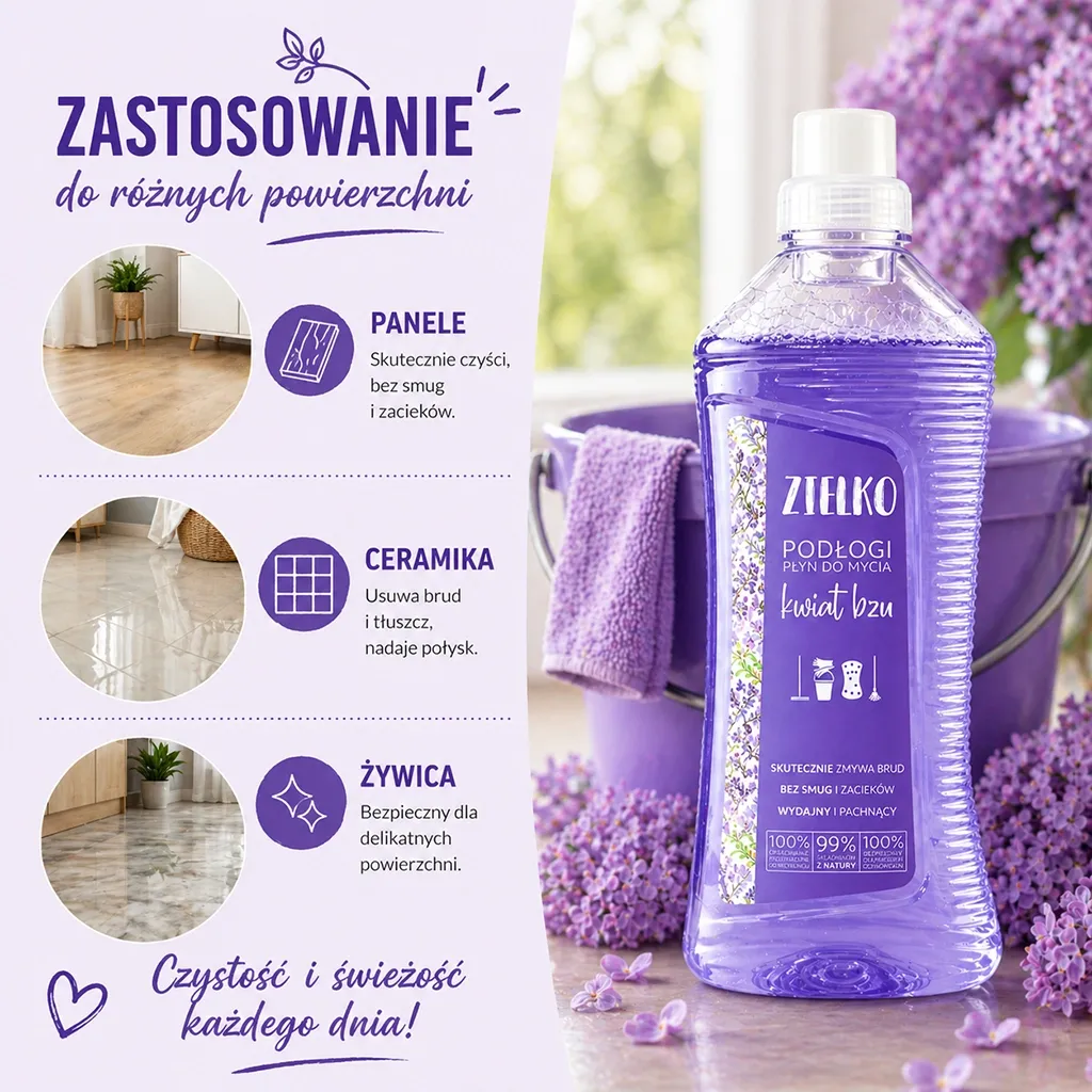 Sylveco Zielko Kwiat Bzu gulvrens syren