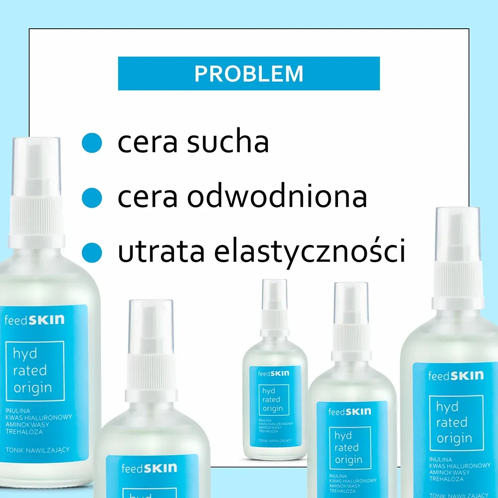 Feedskin Hydrated Origin Ansigtstoner gel til tør hud