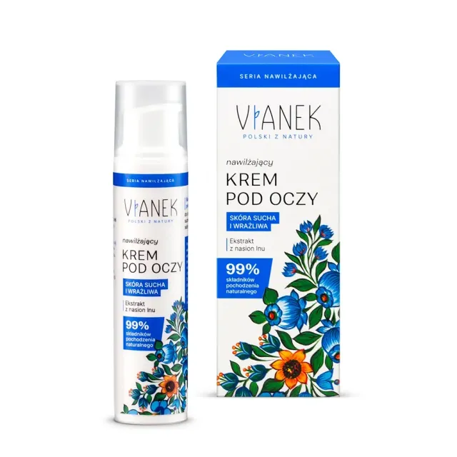 Sylveco Vianek Øjencreme hør fugt